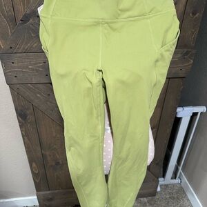 Fabletics PureLuxe Light Green Leggings